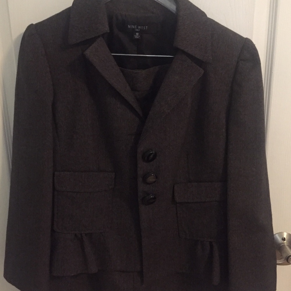 Nine West blazer & skirt set.